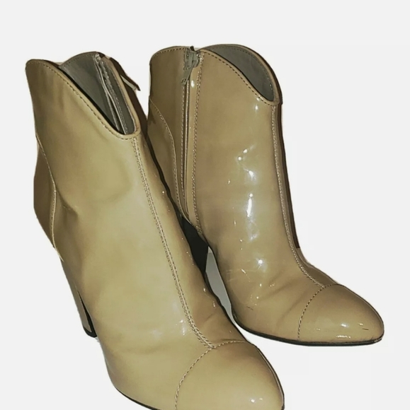 BURBERRY Mod Vintage Patent Leather Boots 40 10 - Picture 4 of 8